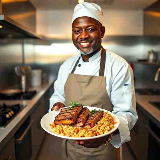 Ivorian Garba - Ways to Cook Tuna Steaks & Attiéké